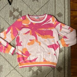 Fate Women's Pink and Orange Sweater